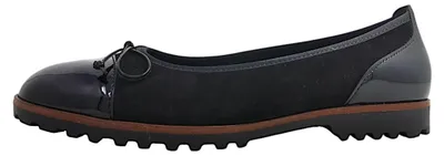 Immagine prodotto di Scarpe basse da donna Gabor, modello ballerina, colore nero, ideali per il tempo libero