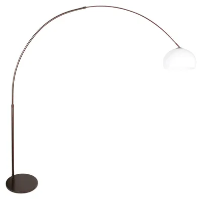 Immagine prodotto di Steinhauer - lampada da terra - Sparkled Light - marrone - metallo tessile - lampada ad arco - E27 - 4764CA