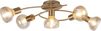 Zdjęcie produktu dla Lampa sufitowa E14 5x40W kolor złoto antyczne 5552 Holly Rabalux