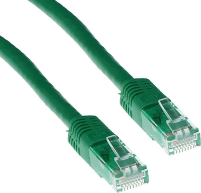 Immagine prodotto di ACT CAT6A UTP 0,5 m, 0,5 m, Cat6a, U/UTP (UTP), RJ-45, RJ-45, verde