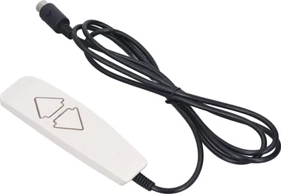Obrázek produktu pro Dálkové ovládání pro zvedací křesla, univerzální, 2 tlačítka, 5 pinů, ruční ovládání pro elektrické polohovatelné křeslo