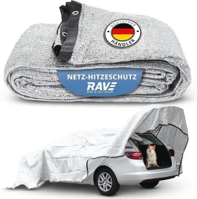 Produktbild von Famanu Aluminium Schattennetz für Auto und Camping - 6 x 4 m
