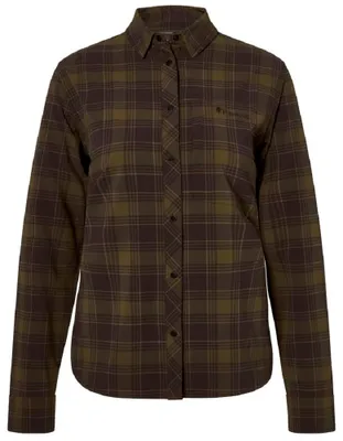 Produktbild von Pinewood 3222 Abisko InsectSafe Damen Hemd D.Olive/D.Sandstone (778) L