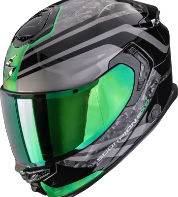 Obrázek produktu pro Scorpion Exo-GT SP Air Species Celoobličejová přilba černá / zelená S