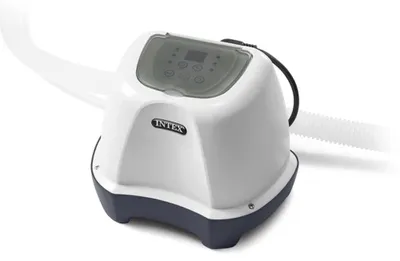 Obrázok produktu pre Intex Krystal Clear Salzwasser System, 17,4 m³, 1 m³/h, 3 g/l, 4 g/h, 3,2 cm, Biela