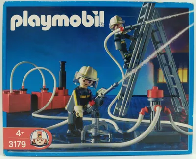 Produktbild von PLAYMOBIL 3179 Feuerwehr Löschausrüstung mit Druckpumpe