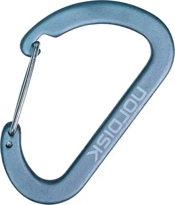 Produktbild von Nordisk Alu Legacy Hook L Alfheim Vent.+inner Tent Main Hook Karabiner Silber Silber One Size