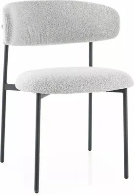 Produktbild von DOMENICA 2 Polsterstuhl für Esszimmer - beige/schwarz