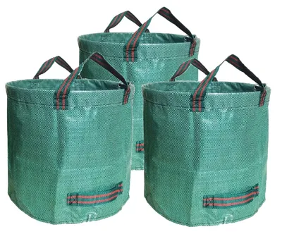 Produktbild von Nachhaltige Gartenabfallsäcke aus Polypropylen, 3 x 500 L