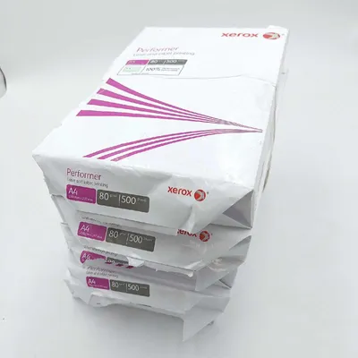 Produktbild von Xerox Performer Multifunktionspapier A4 80g m2 Weiß 2500 Blatt 5 Packungen Karton 003R90649