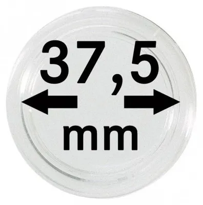 Produktbild von Lindner 2251375 Münzkapseln 37,5 mm-100er-Packung