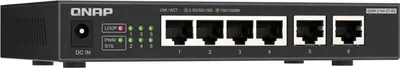 Immagine prodotto di QNAP QSW-2104-2T-R2 switch di rete non gestito 10G Ethernet (100/1000/10000) Desktop Nero
