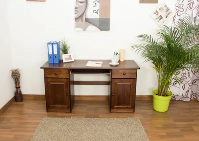 Produktbild von Schreibtisch Holz massiv