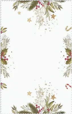 Obrázek produktu pro Ruhhy 26378 Vánoční ubrus 220 x 140 cm, bílý s potiskem