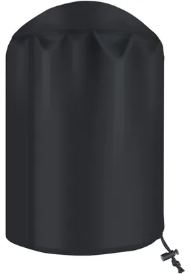 Produktbild von Grillabdeckung, Kugelgrillabdeckung, wasserdicht, strapazierfähiges 420D Oxford-Gewebe - UV-beständige Grillabdeckung mit Aufbewahrungstasche (71 73 cm)