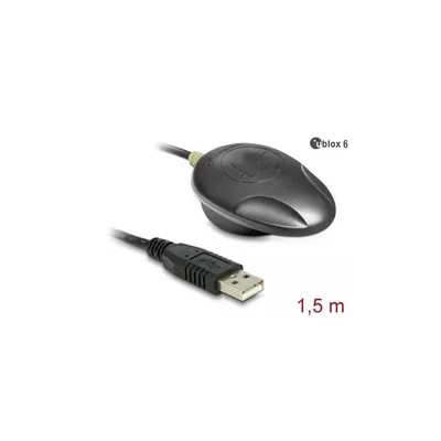 Obrázok produktu pre Navilock 61840, USB, 162 dBmW, 50 kanály/kanálov, u-blox 6, L1, 1575,42 MHz