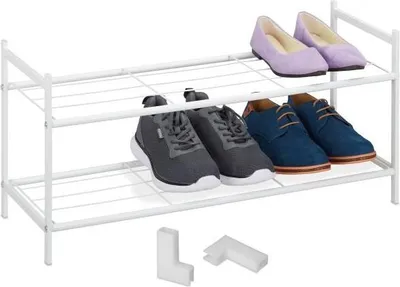 Produktbild von Stapelbares Schuhregal aus Metall