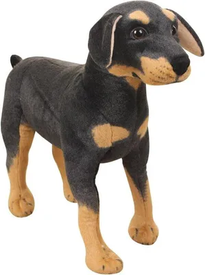 Produktbild von Knuffeltier, großer Flauschhund XXL, Flauschhund, Stoffhund, realistischer Stoffhund, Flauschhund, Flausch-Spielzeug, Geschenk für Kinder und Erwachsene