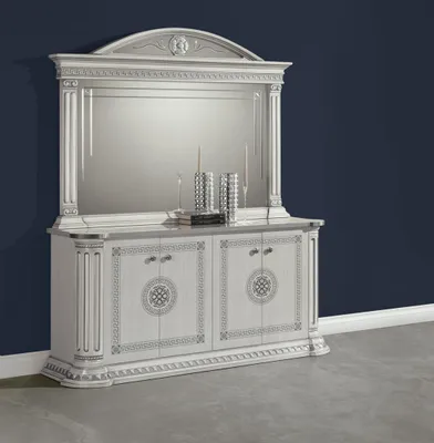 Image de Ensemble Commode avec miroir Commodes Armoires en bois Armoire Buffet Meubles Italie