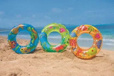 Produktbild von INTEX - Schwimmring transparent 61 cm, sortiert