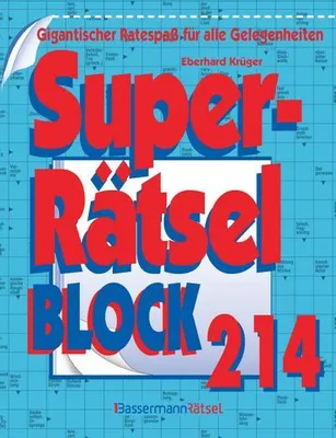 Produktbild von Superrätselblock 214 (5 Exemplare à 4,99 EUR)