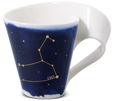 Produktbild von Villeroy & Boch NewWave Stars Becher mit Henkel Löwe / Leo 300ml