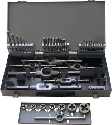 Produktbild von Gewindeschneidsatz M3 - M12 (44-tlg.)