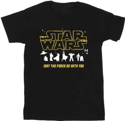 Produktbild von Star Wars - "Force" T-Shirt für Herren BI46859 (S) (Schwarz)