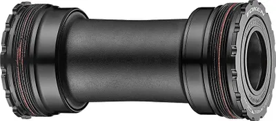 A product shot of a bicycle bottom bracket.