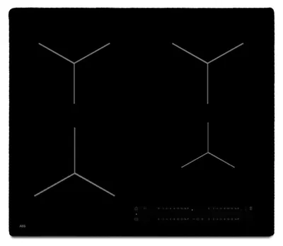 Produktbild von AEG TO64IA0AIT, Schwarz, Integriert, 60 cm, Zonen-Induktionskochfeld, Glaskeramik, 4 Zone(n)