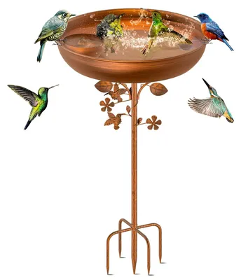 Productafbeelding van Buiten Vogelbad van Metaal voor Tuin Decoratie