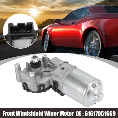 Image de 61617051669 Voiture Avant Pare-brise Essuie-glace Moteur 4 Broches Rechange