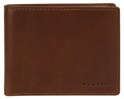 Zdjęcie produktu dla Bugatti cases 49239707, Portfelowy, Brązowy, Skóra, Monochromatyczny, 1 kiesz., 70 g