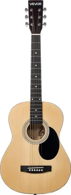 Produktbild von 39 in Dreadnought Akustikgitarre Natur Anfänger-Set Gigbag für Erwachsene