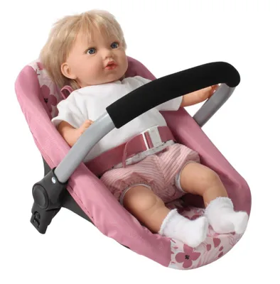 Produktbild von Bayer Chic 2000 - 708-85 - Puppen Autositz Flowers rosa