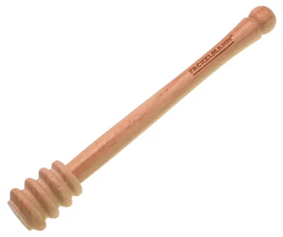 Produktbild von Fackelmann Honiglöffel FAIR 16cm Buche, Honiglöffel aus Buche,  der Löffel ermöglicht optimale Dosierung von Honig und vielem mehr (Farbe: Braun)
