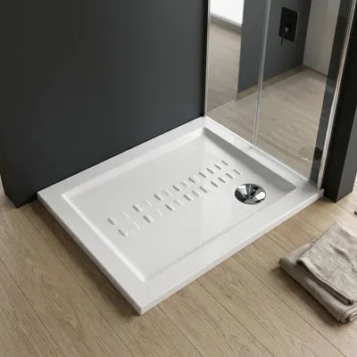 Immagine prodotto di Piatto doccia tradizionale 70x90 filo pavimento Vetroceramica | Linea