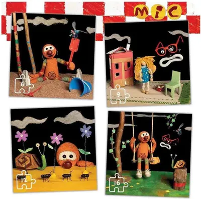 Produktbild von Educa Progressius Mic 6-9-12-16 Pieces Puzzle Mehrfarbig Mehrfarbig One Size