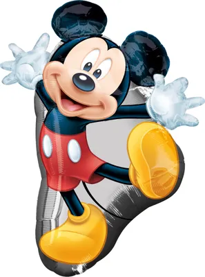 Produktbild von SuperShape Micky Ganzkörper Folienballon P38 verpackt 55 x 78 cm