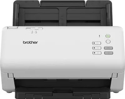 Zdjęcie produktu dla Brother ADS-4300N, 600 x 600 DPI, 1200 x 1200 DPI, 48 bit, 24 bit, 8 bit, 40 stron/min