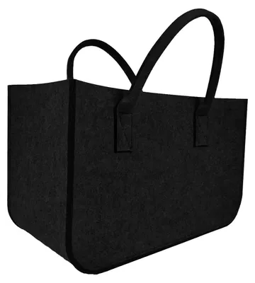 Produktbild von Valo Filztasche (faltbar, Tragetasche aus Filz, Filzkorb, Holzkorb, Aufbewahrung