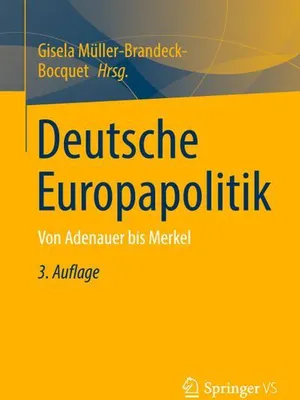 Produktbild von Deutsche Europapolitik