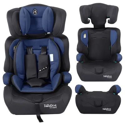 Produktbild von FableKids MIKA Autokindersitz 76–150 cm ab 15 Monate 3-Punkt-Gurt Blau