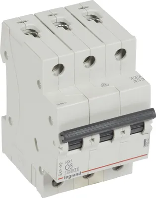 Produktbild von Legrand RX3, Miniatur-Leistungsschalter, Typ C, IP20, 360 - 440 V