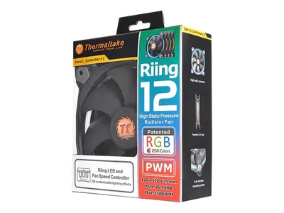 Obrázek produktu pro Thermaltake Riing 12 LED RGB Fan - Gehäuselüfter