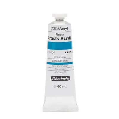 Produktbild von Schmincke 60ml PRIMAcryl CÖlinblau Acryl 13 454 011