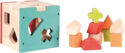 Produktbild von Egmont Toys Holzwürfel 13x13x13 cm
