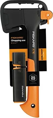 Obrázok produktu pre Fiskars Sekera Univerzálna X7 + Ostrič Nožov A Seker Xsharp™ Set 129048 (1020183)