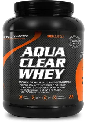 Produktbild von SRS Aqua Clear Whey – 900g-Dose Clear Cherry