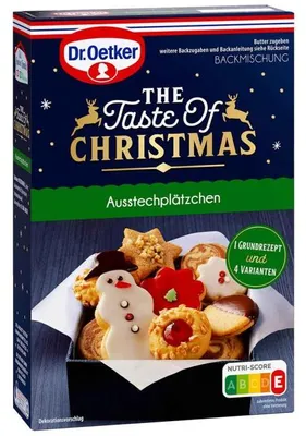Produktbild von Dr. Oetker The Taste of Christmas Ausstechplätzchen 500g